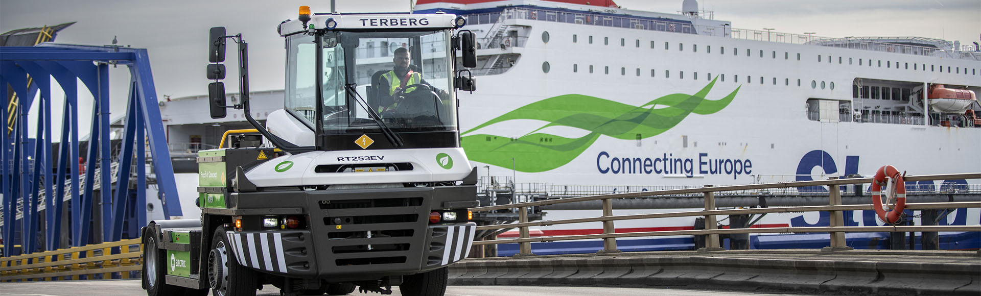 N.C. Nielsens ordresuksess: Terbergs første 100 % elektriske RoRo-traktor